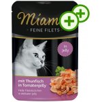 Miamor Feine Filets jelly tuňák & zelenina 6 x 100 g – Hledejceny.cz