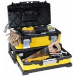 Stanley 1-95-829 Kovoplastový box na nářadí se zásuvkou žlutý – Zboží Dáma