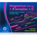 Galmed Magnesium 400 mg+B-komplex+Vit.C 30 sáčků – Hledejceny.cz