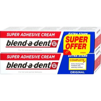 Blend-a-dent fixační krém Original 2 x 47g 94 g – Zbozi.Blesk.cz