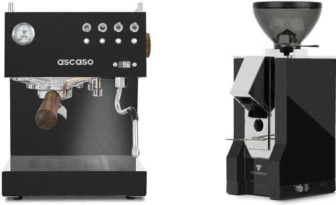 Set Ascaso Steel DUO PID + Eureka Mignon Classico