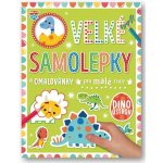 Velké samolepky a omalovánky pro malé ruce Dino ostrov – Zboží Mobilmania