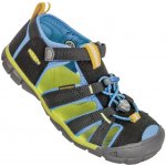 Keen Seacamp II CNX sandálky black/brilliant blue – Sleviste.cz