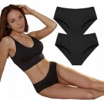 Mawe menstruační Kalhotky Fíky černé 2 ks – Zboží Dáma