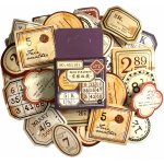 Sada samolepek - Retro čísla (46ks) – Zboží Živě