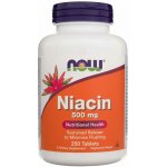 Now Foods Niacin 500 mg 250 tablet – Hledejceny.cz