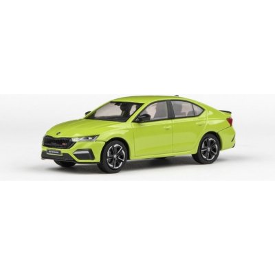 Abrex škoda Octavia IV RS 2020 zelená Mamba 1:43 – Zboží Mobilmania