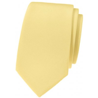 Avantgard Kravata Slim Lux 571-9929 žlutá MAT – Sleviste.cz