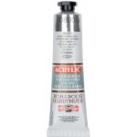 Koh-i-noor akrylové barvy Acrylic stříbrná 40 ml – Zboží Dáma