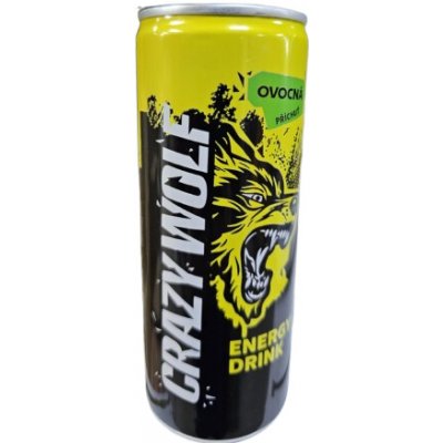 Crazy Wolf Ovocná příchuť 250 ml – Zboží Dáma