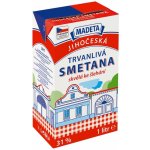 Madeta Jihočeská smetana trvanlivá 31% 250 ml – Zboží Dáma