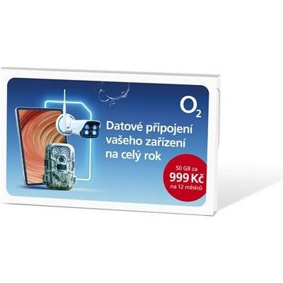 O2 Roční datové připojení 50 GB – Zboží Mobilmania