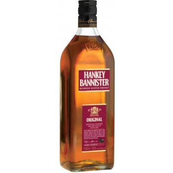 Hankey Bannister 40% 1 l (holá láhev)
