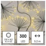 Emos D3AW10 LED nano řetěz svítící trsy teplá bílá 5,2m – Zboží Dáma