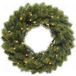 KAEMINGK Vánoční dekorace věnec 50 LED, 8x40 cm – Hledejceny.cz