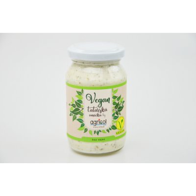 Agricol Vegan tatarská omáčka 250 ml – Zboží Dáma