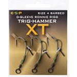 ESP návazce D-Sleeve Ronnie Rigs Trig-Hammer XT Barbed vel. 6, 3ks – Hledejceny.cz