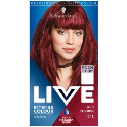 Schwarzkopf Live Intense Colour barva na vlasy 043 vášnivá červená