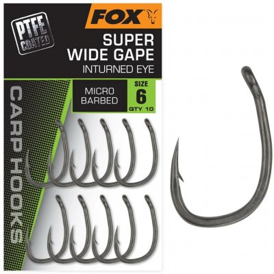 FOX Edges Armapoint Super Wide Gape In-Turned Eye vel.2 10 ks – Sleviste.cz