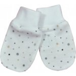 ESITO Rukavice bavlna potisk jemný puntík puntík jemný béžový – Hledejceny.cz