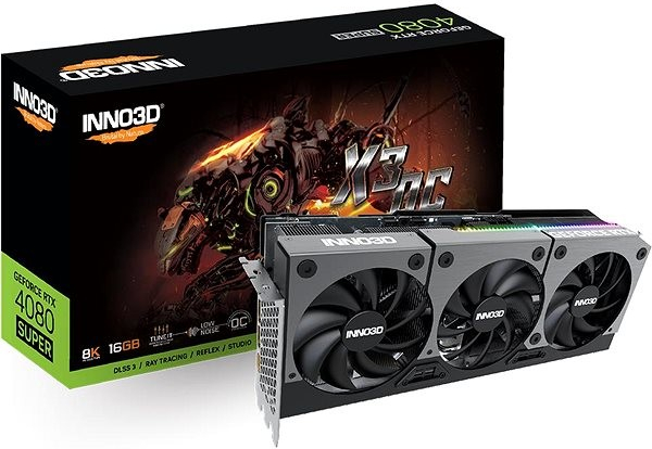 Inno3D GeForce RTX 4080 Super X3 OC 16GB GDDR6X N408S3-166XX-187049N