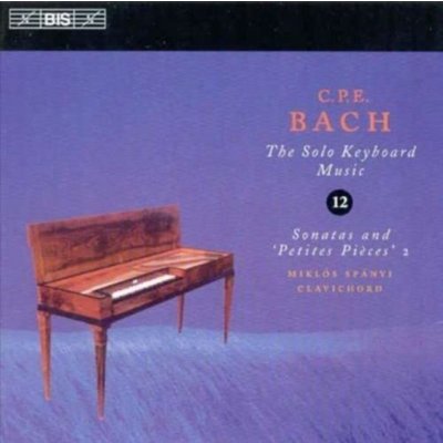 Carl Philipp Emanuel Bach - CPE Bach - The Solo Keyboard Music, Vol 12 - Sonatas and ´Petites Pices´ 2 /Spnyi CD – Zboží Mobilmania