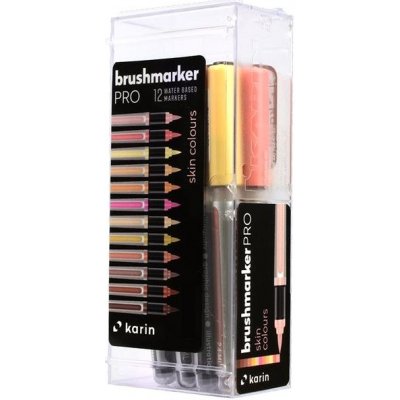 Karin BrushMarker pro 12 ks Skin Colors – Zbozi.Blesk.cz