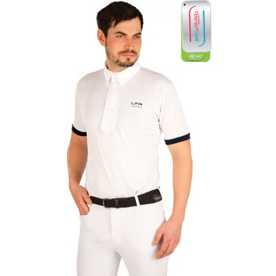Litex Triko pánské závodní bílé modré – Sleviste.cz