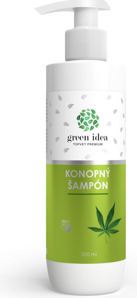 Topvet konopný šampon 8% 200 ml