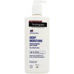Neutrogena Deep Moisture Hypoallergenic Body Lotion hloubkově hydratační tělové mléko pro suchou a citlivou pokožku 400 ml – Sleviste.cz