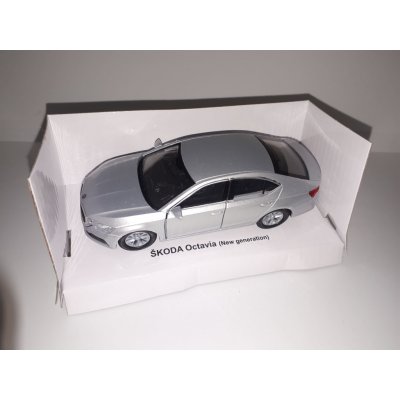 Welly Model auta Škoda Octavia IV stříbrná | 1:38 – Zbozi.Blesk.cz