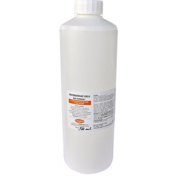 Pomocná tekutina pro nehty CEDRO sole Odstraňovač UV gelu 500 ml