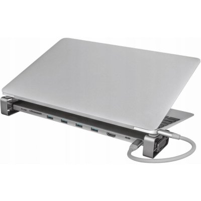 Trust Dalyx Aluminium 10-in-1 USB-C Multi-port Dock 23417 – Zboží Mobilmania