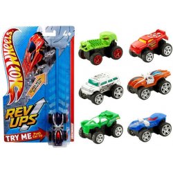 Mattel HOT WHEELS Magnetické Rev-Ups auto pro autodráhu - Nejlepší Ceny.cz