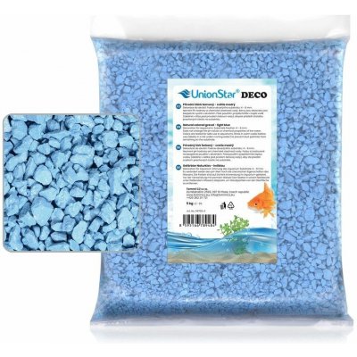 UnionStar štěrk Deco světle modrý 5 kg – Hledejceny.cz