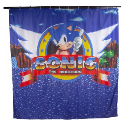 Závěs Sonic the Hedgehog Shower Curtain Classic – Sleviste.cz