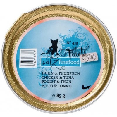 Catz Finefood Fillets kuřecí maso a tuňák 85 g – Sleviste.cz