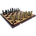 Dřevěné šachy Spartan – Zboží Mobilmania