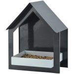 Esschert Design Krmítko pro ptáky Easy 23 x 19 x 12 cm kov černá – Hledejceny.cz