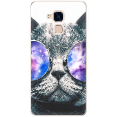 Pouzdro iSaprio Galaxy Cat Honor 7 Lite – Zboží Mobilmania