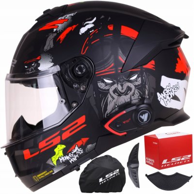 LS2 FF808 STREAM II ANGRY MONKEY | Zboží Auto