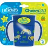 Dětská láhev a učící hrnek Dr. Brown´s hrneček Cheers360° Jungle s držadly modrý 200 ml