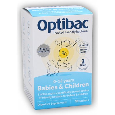 Optibac Babies and Children 30 x 1,5 g sáček – Zboží Mobilmania