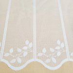 Žakárová vitrážová záclona PODZIMNÍ LISTÍ 60 cm – Hledejceny.cz