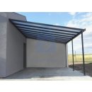 Pergola Gutta Terrassendach Original antracit 4,26 x 3,06 m