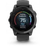 Garmin Fenix E 47mm Stainless Steel Slate Gray/Black 010-03025-01 – Zboží Živě