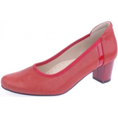 JANA ČR Boty JANA 2850 červené dámské – Zboží Dáma