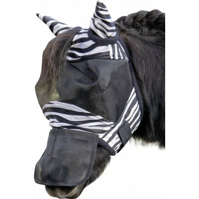 HKM Maska Zebra Shetty polyester – Zboží Dáma