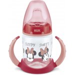 Nuk lahvička na učení Mickey s kontrolou teploty červená 150 ml – Zboží Dáma Nuk lahvička na učení Mickey s kontrolou teploty červená 150 ml – Zboží Dáma