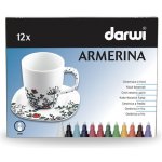 Darwi Armerina fixy na porcelán bez vypalování sada 12 x 6ml 2mm – Zbozi.Blesk.cz